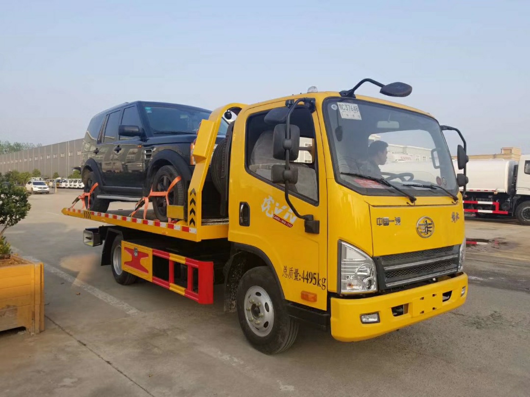 解放國(guó)六藍(lán)牌清障車